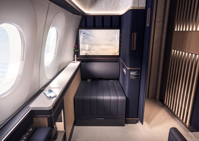 Premium In-Flight Suite for a Luxurious Flying Experience